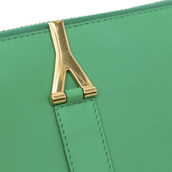 Pre-Loved Saint Laurent Y Line Long Wallet - Picture 10 of 12